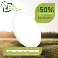 Alternative view of 7548016 LED panel za notranje prostore, energijska učinkovitost A 14W-3000lm-4000K