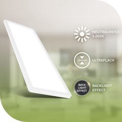 7550016 LED panel za notranje prostore, energijska učinkovitost A 14W-3000lm-4000K