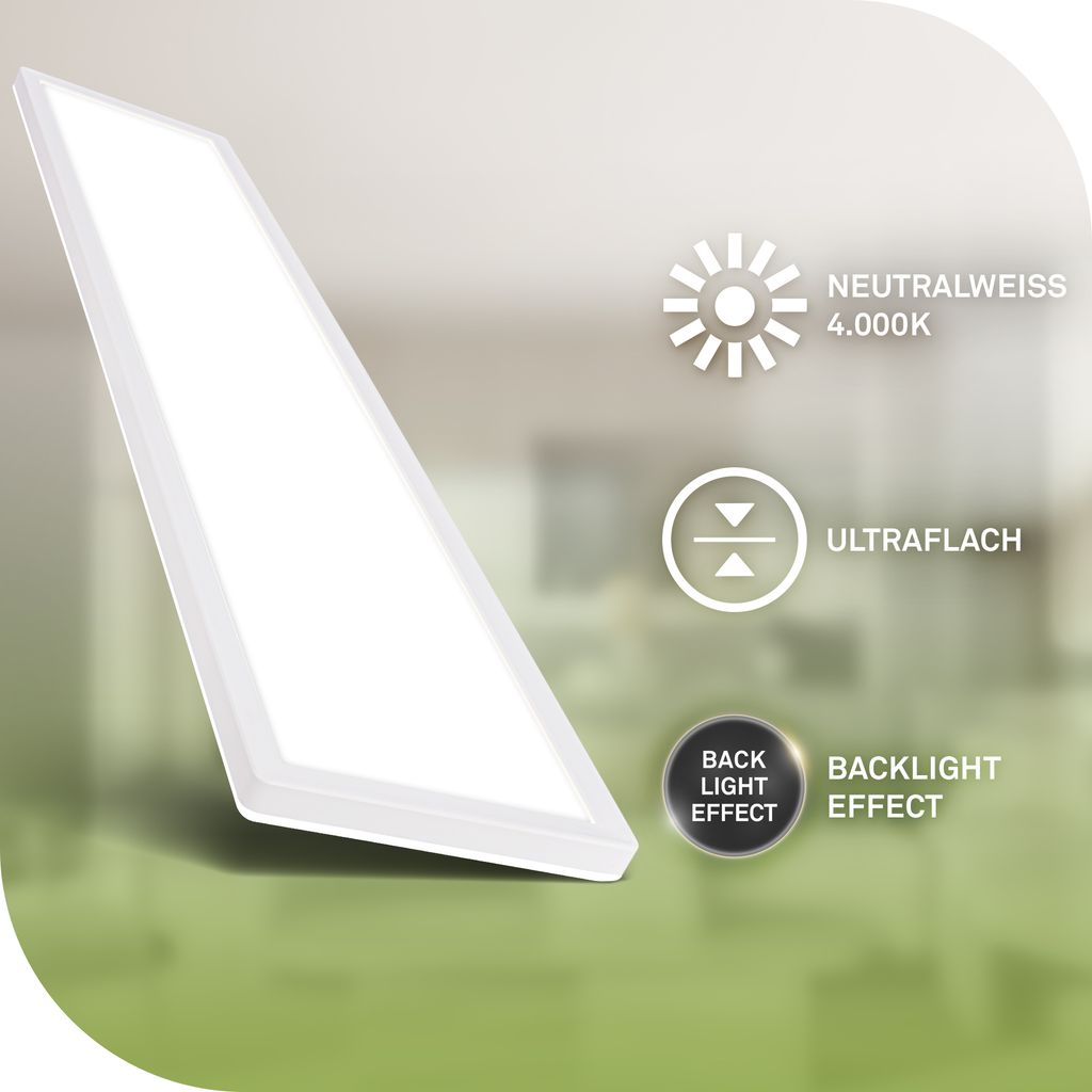 7551016 LED panel za notranje prostore, energijska učinkovitost A 22,5W-4800lm-4000K