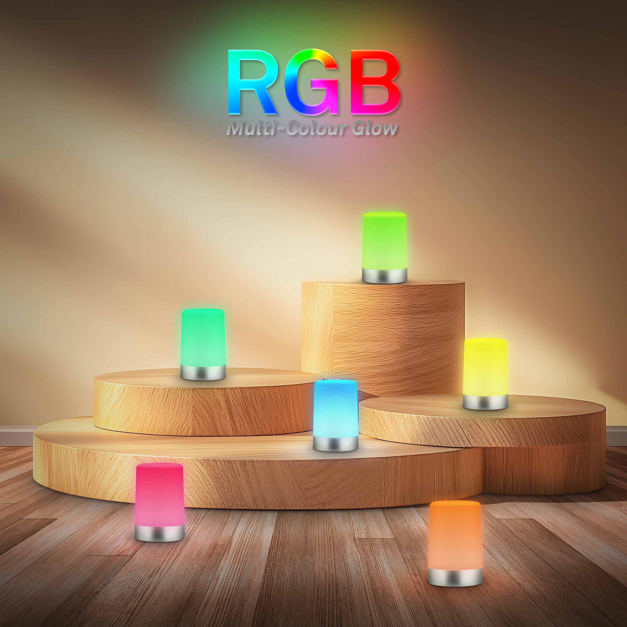 7554014 Baterijska prenosna namizna svetilka IP44-2,8W-280lm-2700K-RGB - slika 9