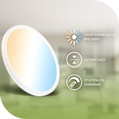 3883016 LED panel za notranje prostore, energijska učinkovitost A, CCT-11W-2400lm