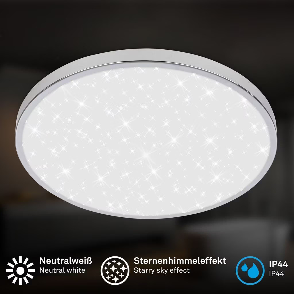 3934018 Led stropna kopalniška ali zunanja svetilka IP44-22W-2400lm-4000K