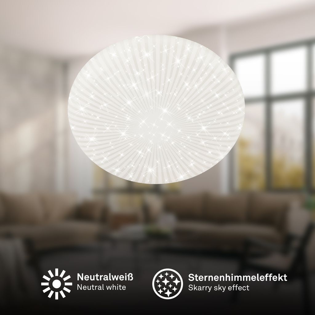 3938016 Led stropna svetilka, plafonjera 15W-1800lm-4000K