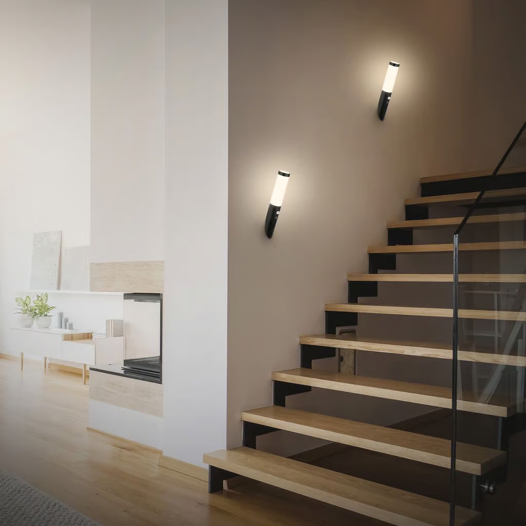 3968015 Led polnilna senzorska zidna ali stenska zunanja svetilka IP44-6,5W-700lm-3000K (Kopija) - slika 8