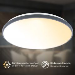 3978015 LED plafonjera, LED zatemnilna stropna svetilka CCT-44W-5300lm-2200K/4000K