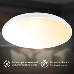 3978016 LED plafonjera, LED zatemnilna stropna svetilka CCT-44W-5300lm-2200K/4000K