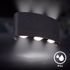 Alternative view of 3989015 Led zidna ali stenska zunanja svetilka IP44-6,5W-700lm-4000K
