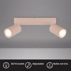 2172021 Led reflektor, stropna svetilka 2xGU10-max2x9W