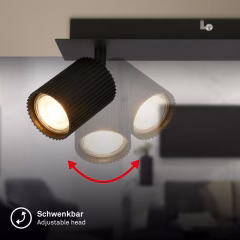 Alternative view of 2390035 Led reflektor, stropna svetilka 3xGU10-max3x9W