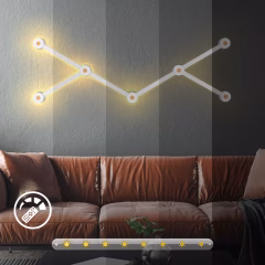 Alternative view of 3949016 Led stenska-disco svetilka RGBIC