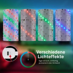 2392036 Led trak - Led samolepilni trak 3m-akumulatorski-3W-RGB - slika 3