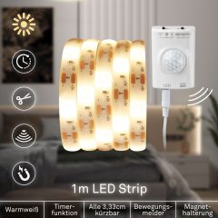 Alternative view of 2393016 Led trak - Led samolepilni trak 1m-akumulatorski-2W-100lm-3000K-senzorski