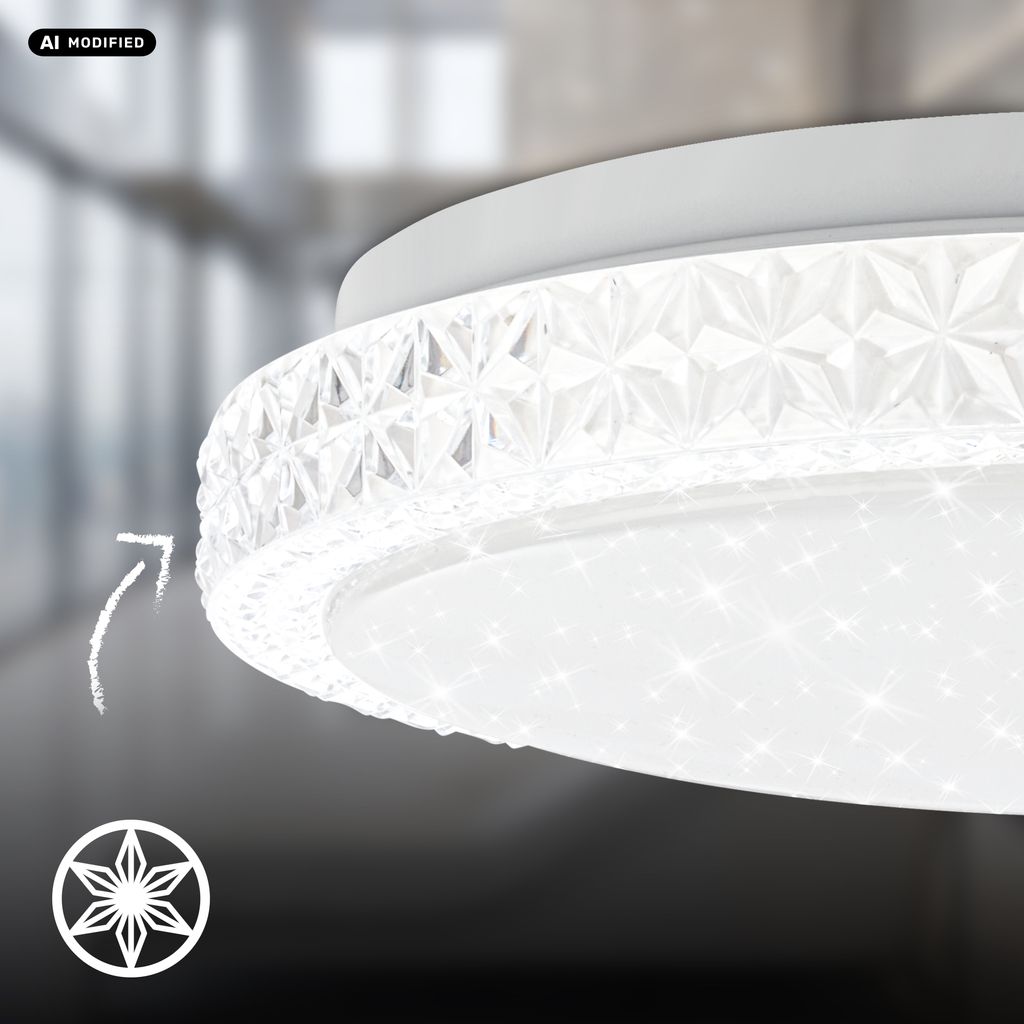 3977016 Led kristalna plafonjera zvezdnato nebo 12W-1400lm-4000K - slika 2