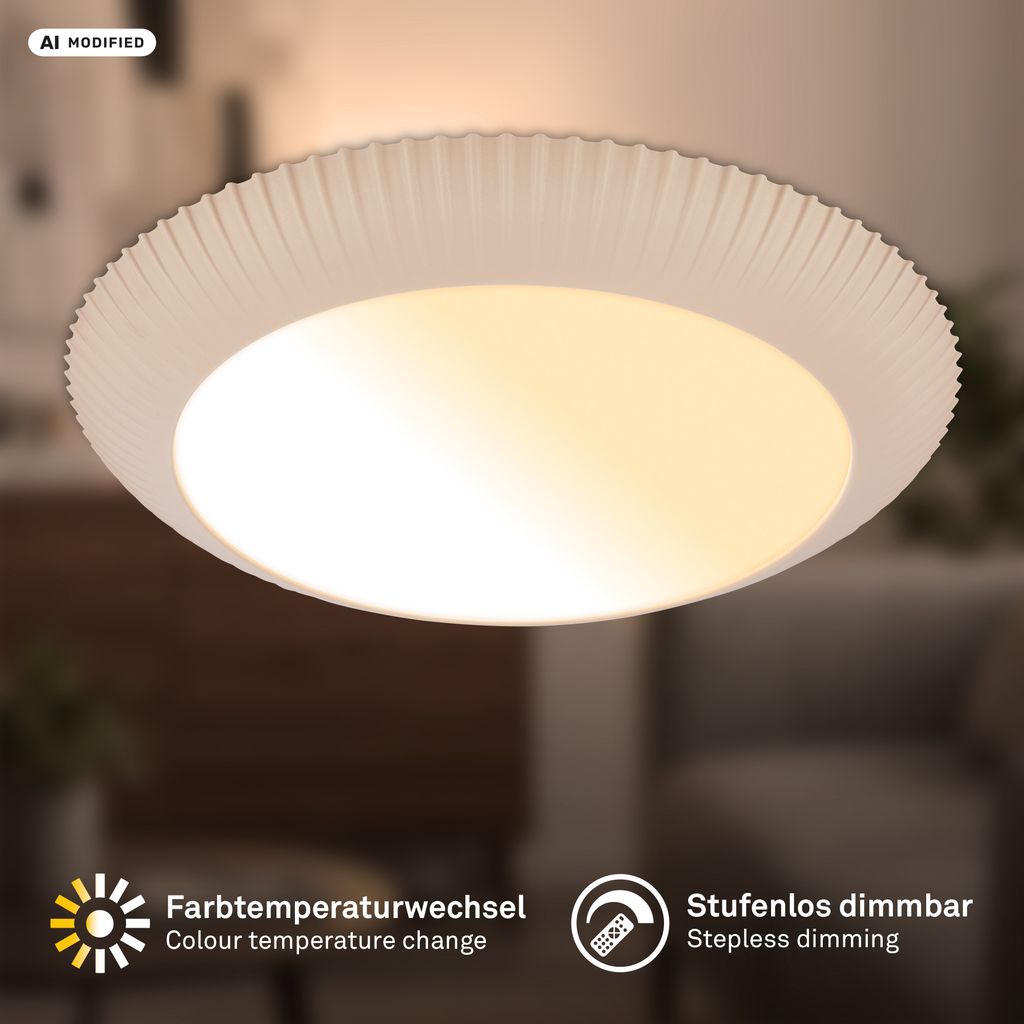 4042011 Led plafonjera, stropna luč 18W-2800lm-CCT (2000K-4000K)