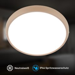 4081011 Led stropna kopalniška svetilka IP44-24W-2900lm-4000K