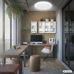 4088016 Led plafonjera zvezdnato nebo, led stropna svetilka zvezdnato nebo, zatemnilna-51W-8000lm-4000K - slika 6