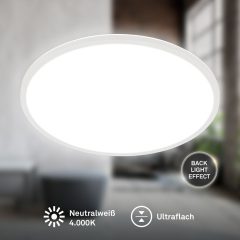 4150016 Tanek led panel + ambientalna osvetlitev 45W-6000lm-4000K