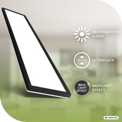 7551015 LED panel za notranje prostore, energijska učinkovitost A 22,5W-4800lm-4000K