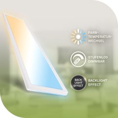 7714016 LED panel za notranje prostore, energijska učinkovitost A, 22W-4700lm-zatemnilna-CCT(3000-6500K)